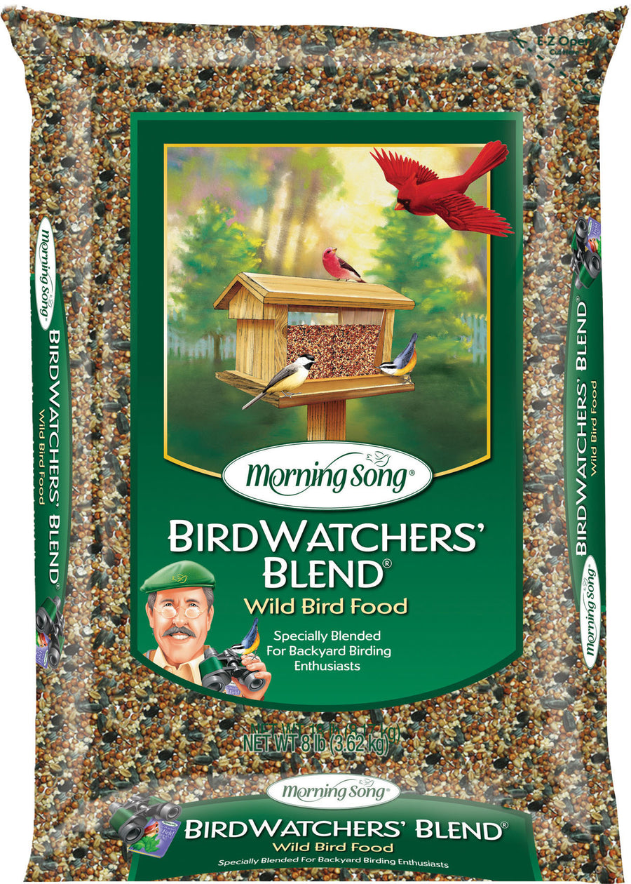 Morning Song Birdwatchers' Blend, 8 lb - Wild Bird Seed Mix-General