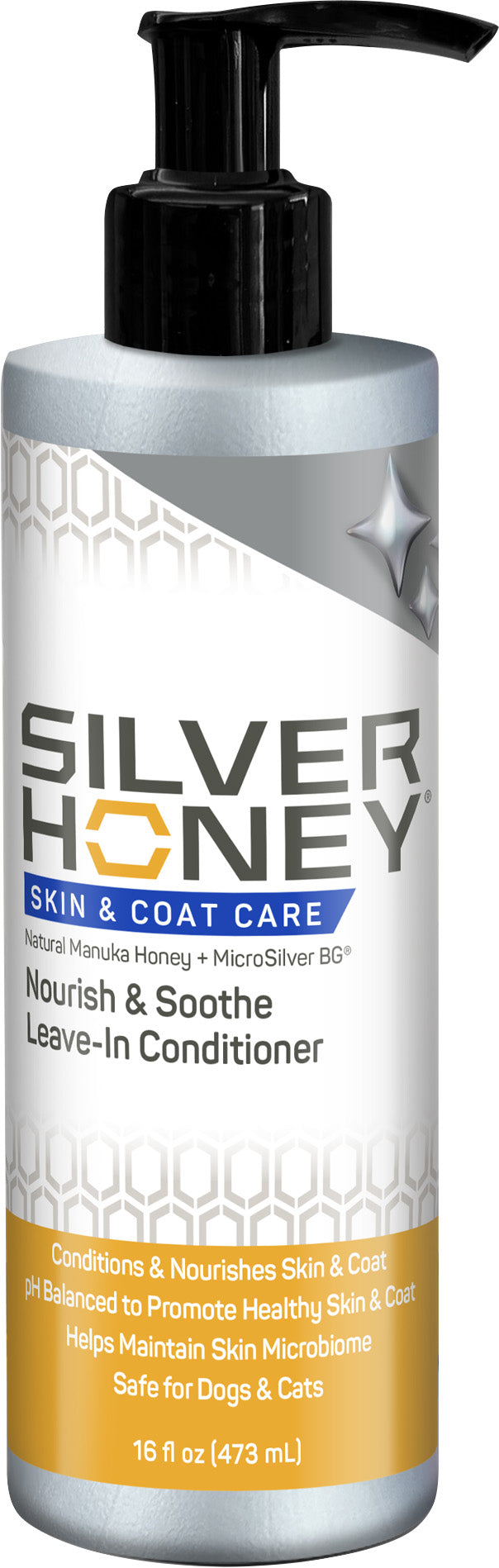 Silver Honey Nourish/Soothe Leave-In Conditioner, 16 oz - Shampoos & Wipes