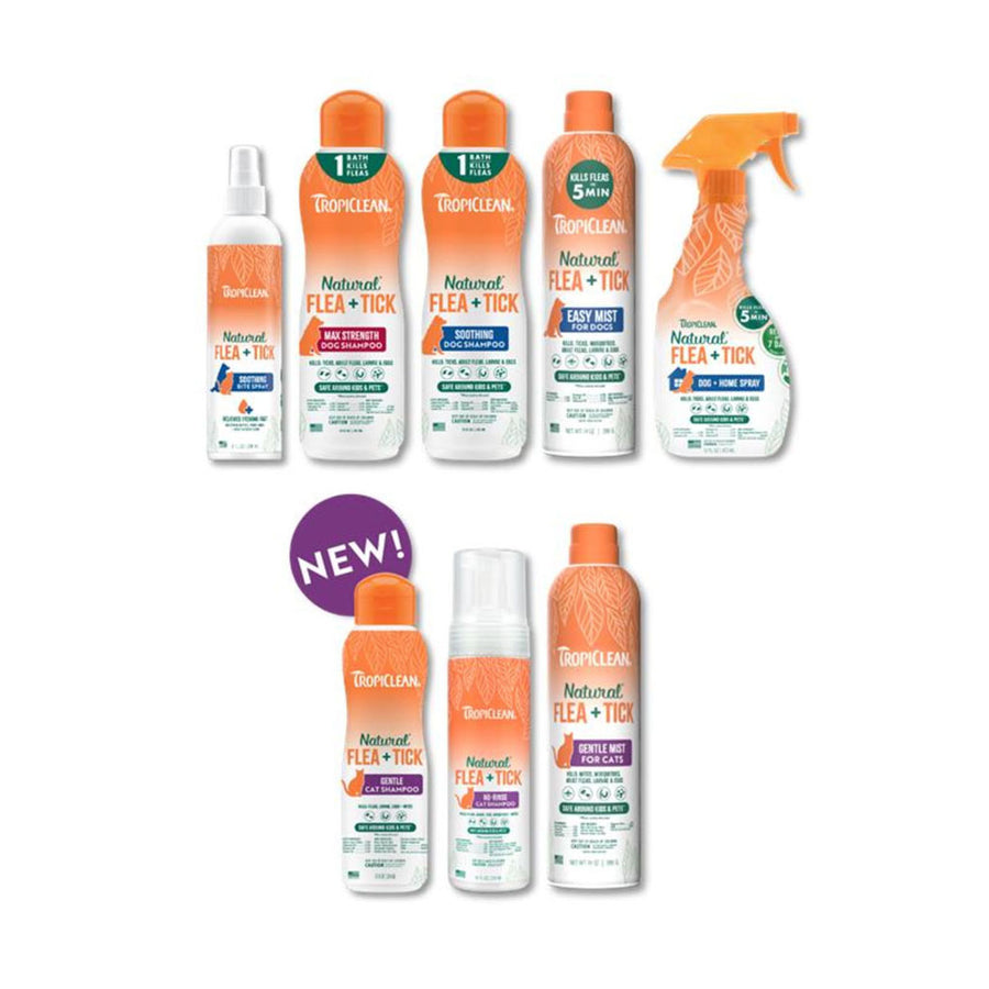 Tropiclean Natural Flea and Tick Bundle, 19 pc - Sprays