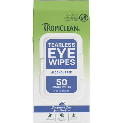 Tropiclean Tearless Eye Wipes, 50 ct - Eye Care