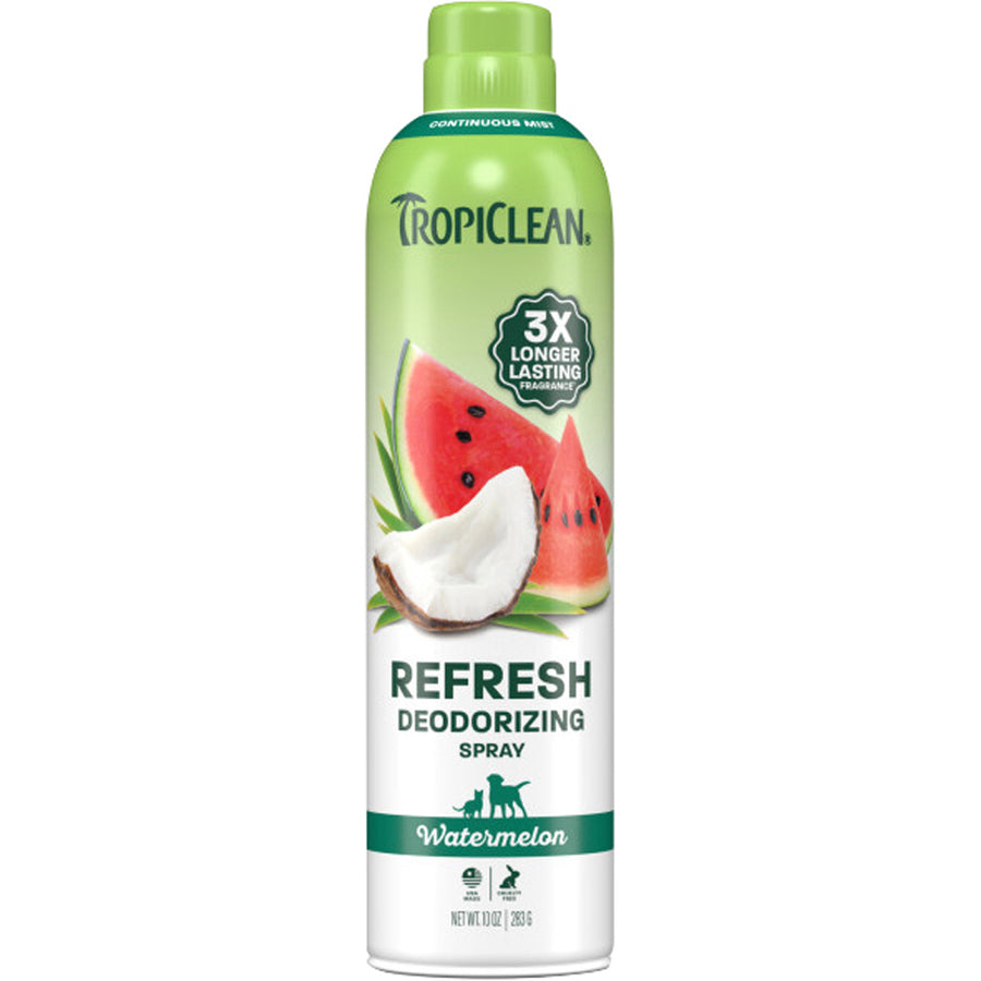 Tropiclean Deodorizing Pet Spray, Watermelon, 10 oz - Colognes