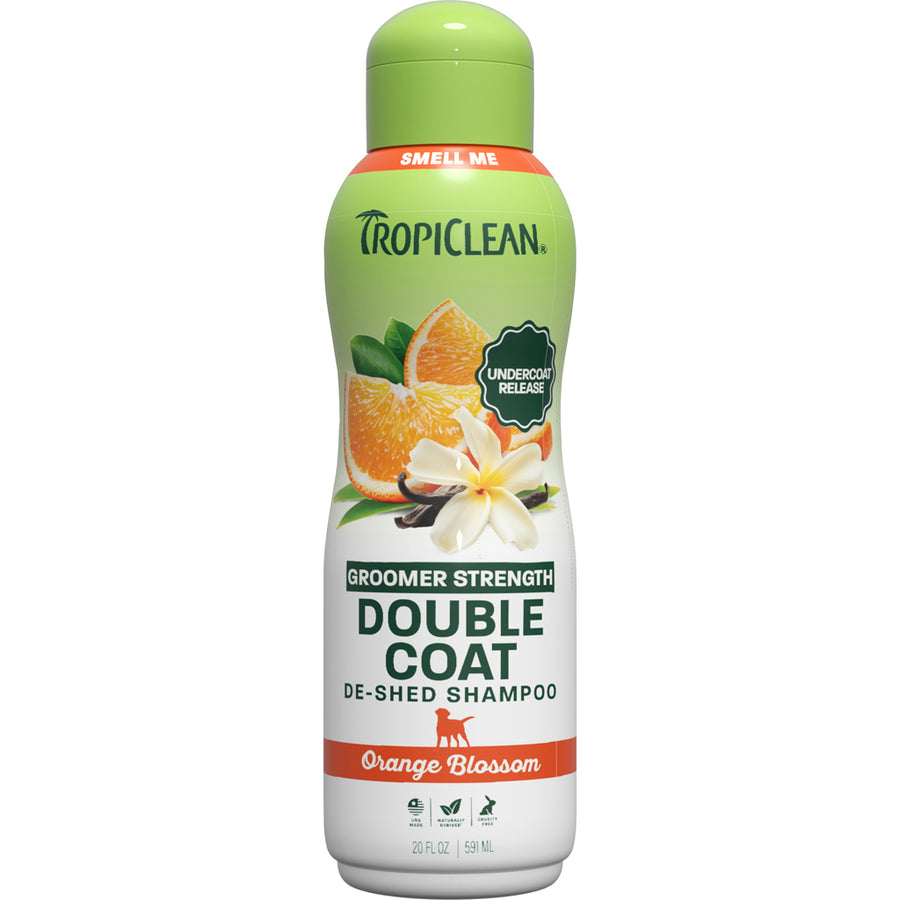 Tropiclean Thick Double Coat Dog Shampoo, 20 oz - Shampoos & Wipes