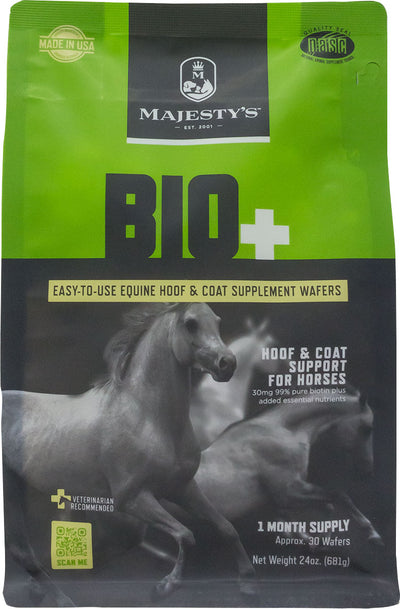 Majesty's Bio+ Wafers for Hoof & Coat, 30 ct