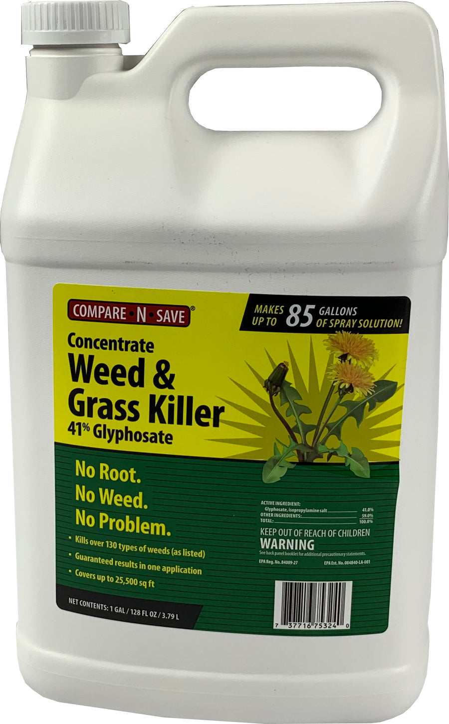 Compare-N-Save 41% Glyphosate Concentrate, 1 gal