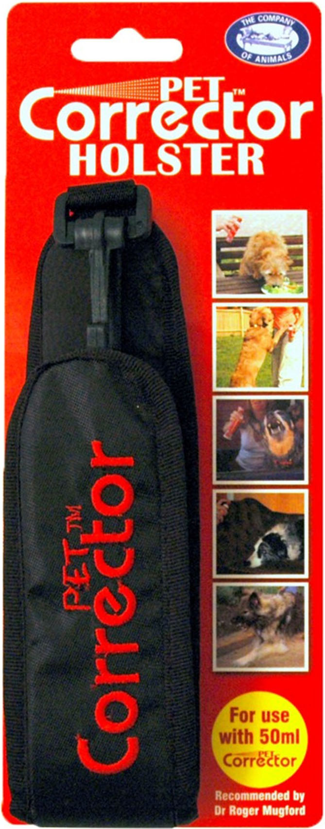 Pet Corrector Holster Belt Clip, Black - Training Aids
