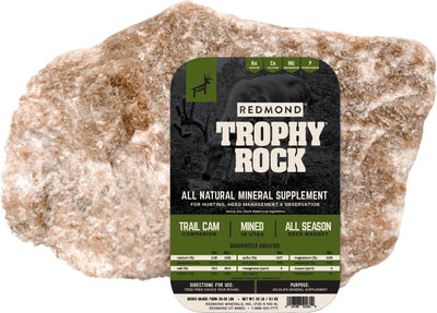 Trophy Rock All Natural Mineral Lick, 20 lb - Bricks and Rocks