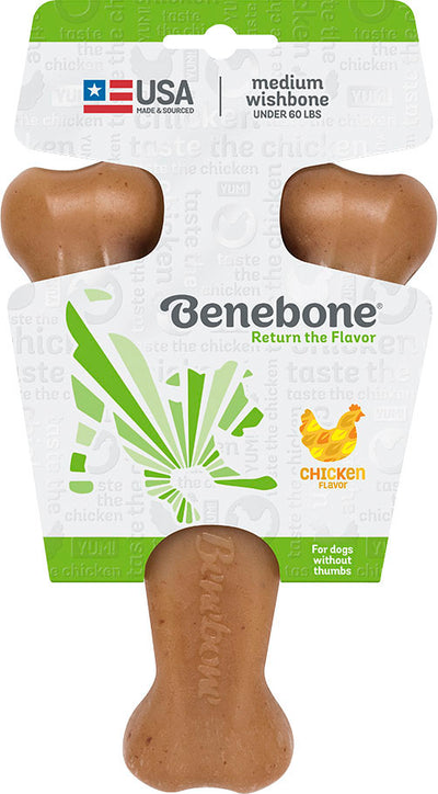 Benebone Wishbone, Chicken, MD - Hard Plastic