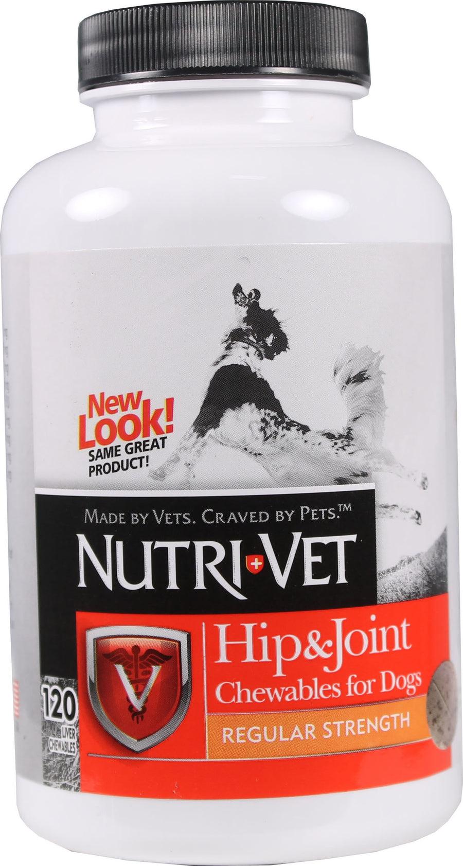 Nutri-Vet Hip & Joint Chewables for Dogs, Liver, 120 ct - Joint Care