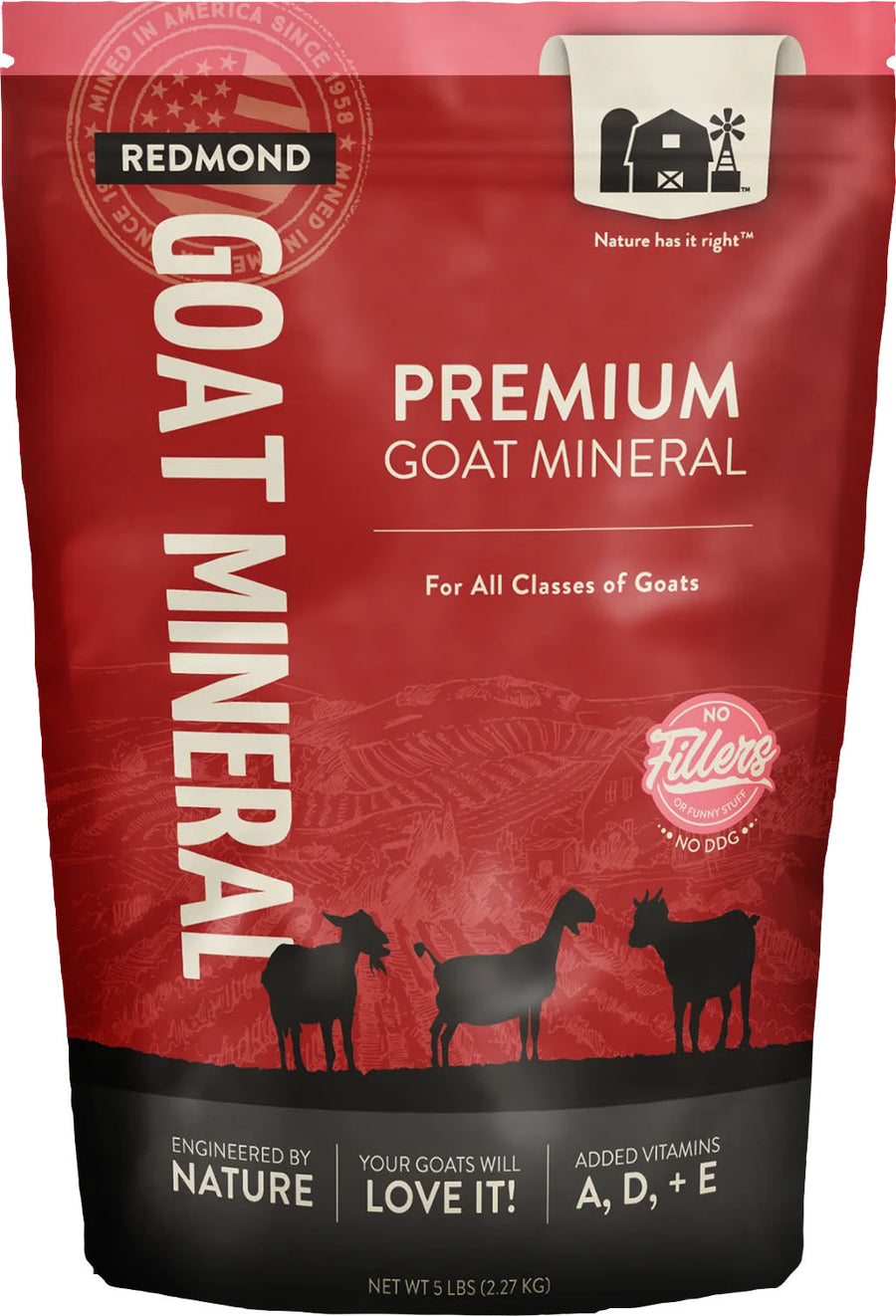 Redmond Red Edge Goat Mineral Mix, 5 lb - Minerals