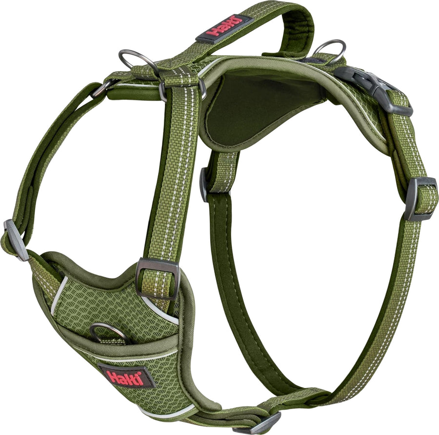 Halti Anatomy Harness, Green, MD - Harnesses