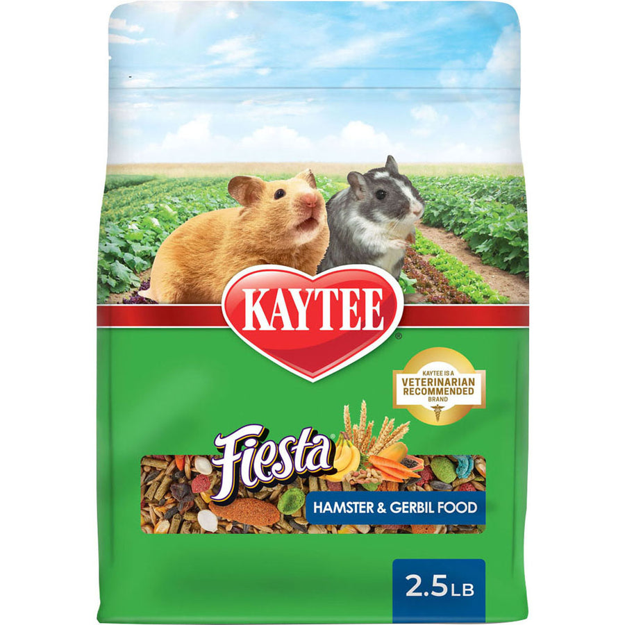Kaytee Fiesta Hamster/Gerbil Food, 2.5 lb