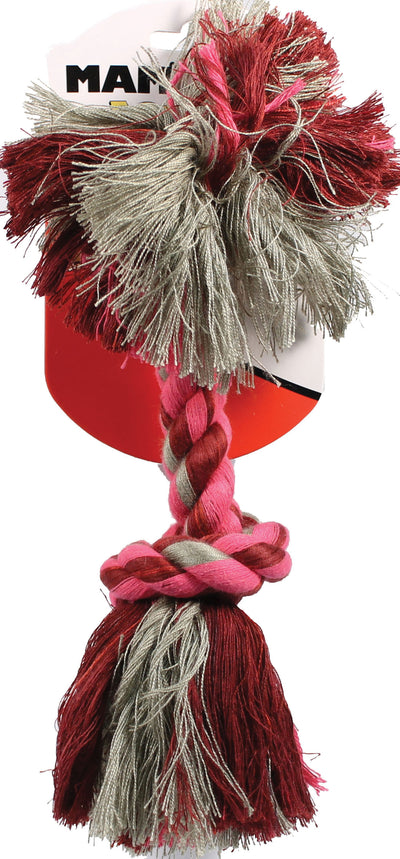 Mammoth Flossy Chews Color Rope Bone, Multi, 12 in