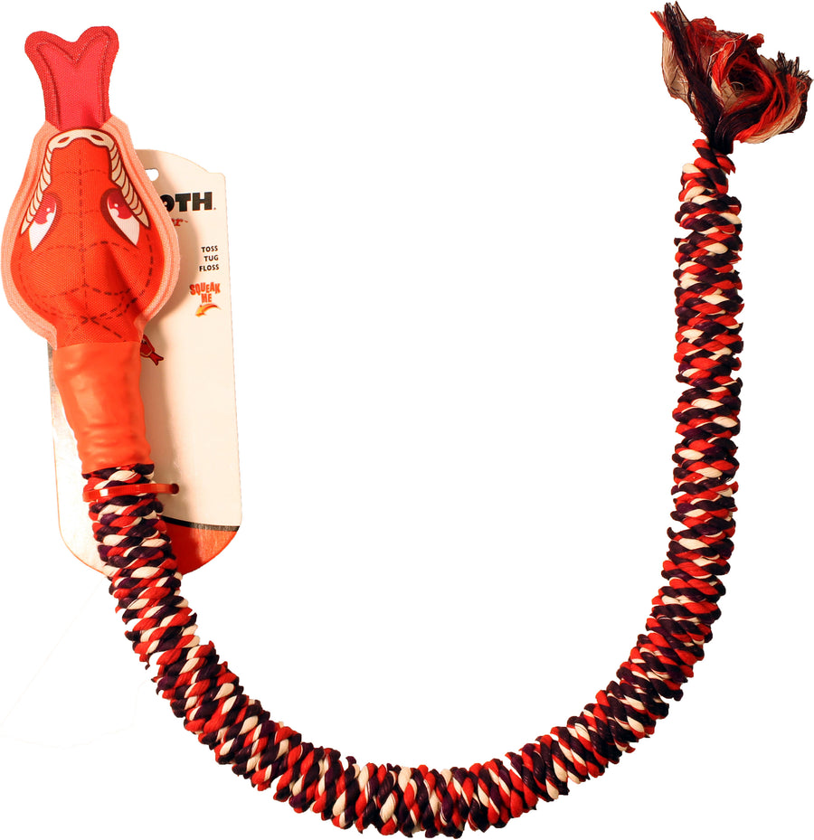 Mammoth Snakebiter Squeaky Head, 36 in - Rope