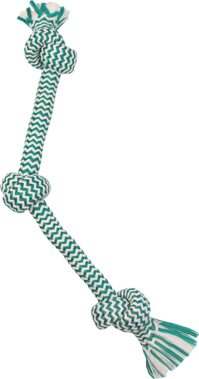 Mammoth Extra Fresh 3 Knot Bone, Green/White, 20 in - Rope