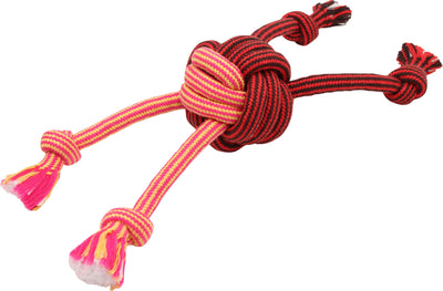 Mammoth Extra Monkey Fist w/ 4 Rope Ends, Pink/Red, MD