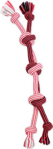 Mammoth Double Rope Tug Floss, Green/White, 26 in