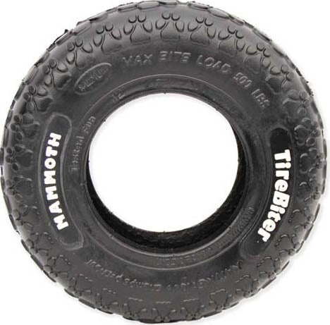 Mammoth Original Tirebiter Tire, Black, 8 in - Rubber