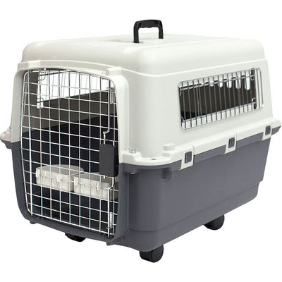 Sportpet Airline Kennel, MD- 26.5inx20inx20.75 in - Resin