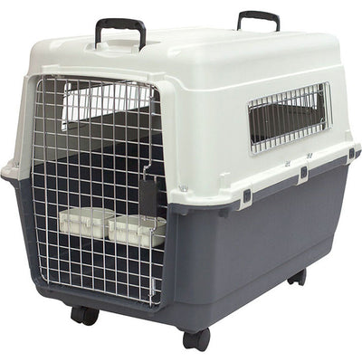 Sportpet Airline Kennel, LG- 31.5inx22inx25.25 in - Resin