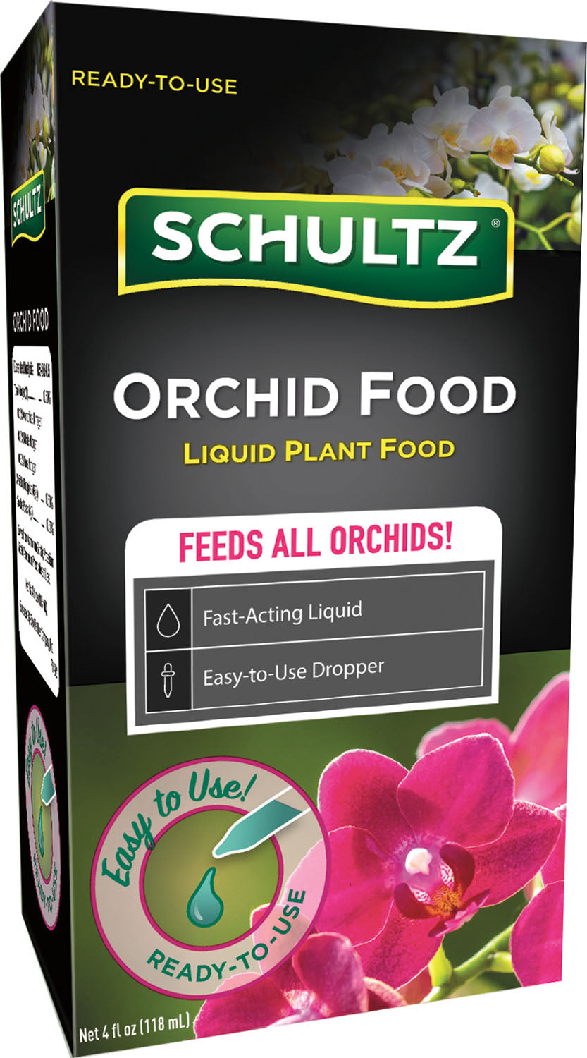 Schultz Orchid Liquid Plant Food Ready to Use .5-.5-.5, 4 oz - Liquid and Water Soluble