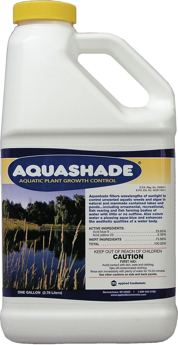 Applied Biochemists Aquashade Aquatic Plant Growth Control, 1 gal - Water Treatment