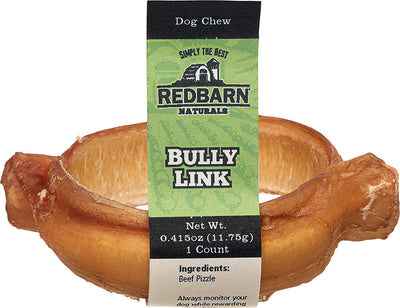 Redbarn Naturals Bully Link Beef Pizzle Bulk, Beef, .415 oz - Rawhide/ Body Parts