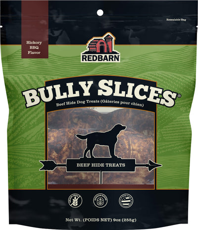 Redbarn Naturals Bully Slices Beef Chew, BBQ, 9 oz - Rawhide/ Body Parts