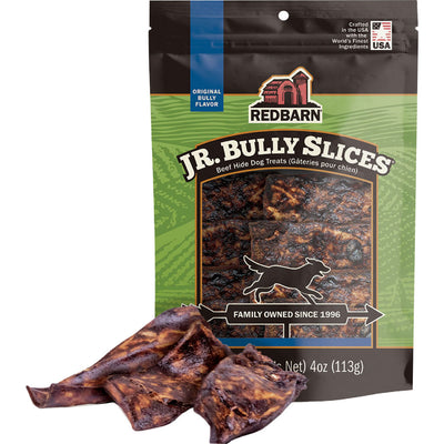 Redbarn Jr. Bully Slices, Bully, 4 oz - Rawhide/ Body Parts