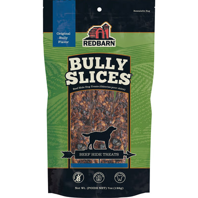 Redbarn Naturals Bully Slices Beef Chew, Bully, 7 oz - Rawhide/ Body Parts