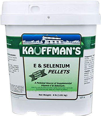 Kauffman's Vitamin E & Selenium Pellets, 12 lb - Vitamin E/ Selenium
