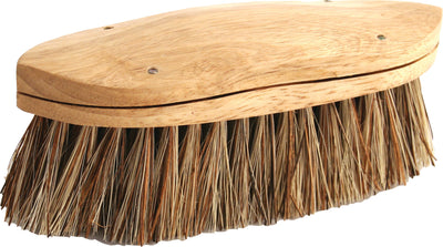 Legends Natural Union Charger Heavy Grooming Brush, Natural, 8.25 in - Brush Medium/General