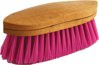 Legends Belmont Poly Curved Back Grooming Brush, Magenta, 8.25 in - Brush Medium/General