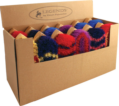 Legends Ponypals Too Curved Back Brush Display, Assorted, 12 pc - Brush Medium/General