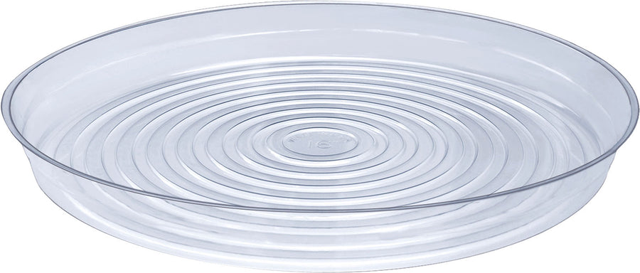 Everspring Vinyl Plant Saucer, Clear, 16 in - Saucer Basic