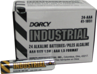 Dorcy Industrial Alkaline Batteries, AAA