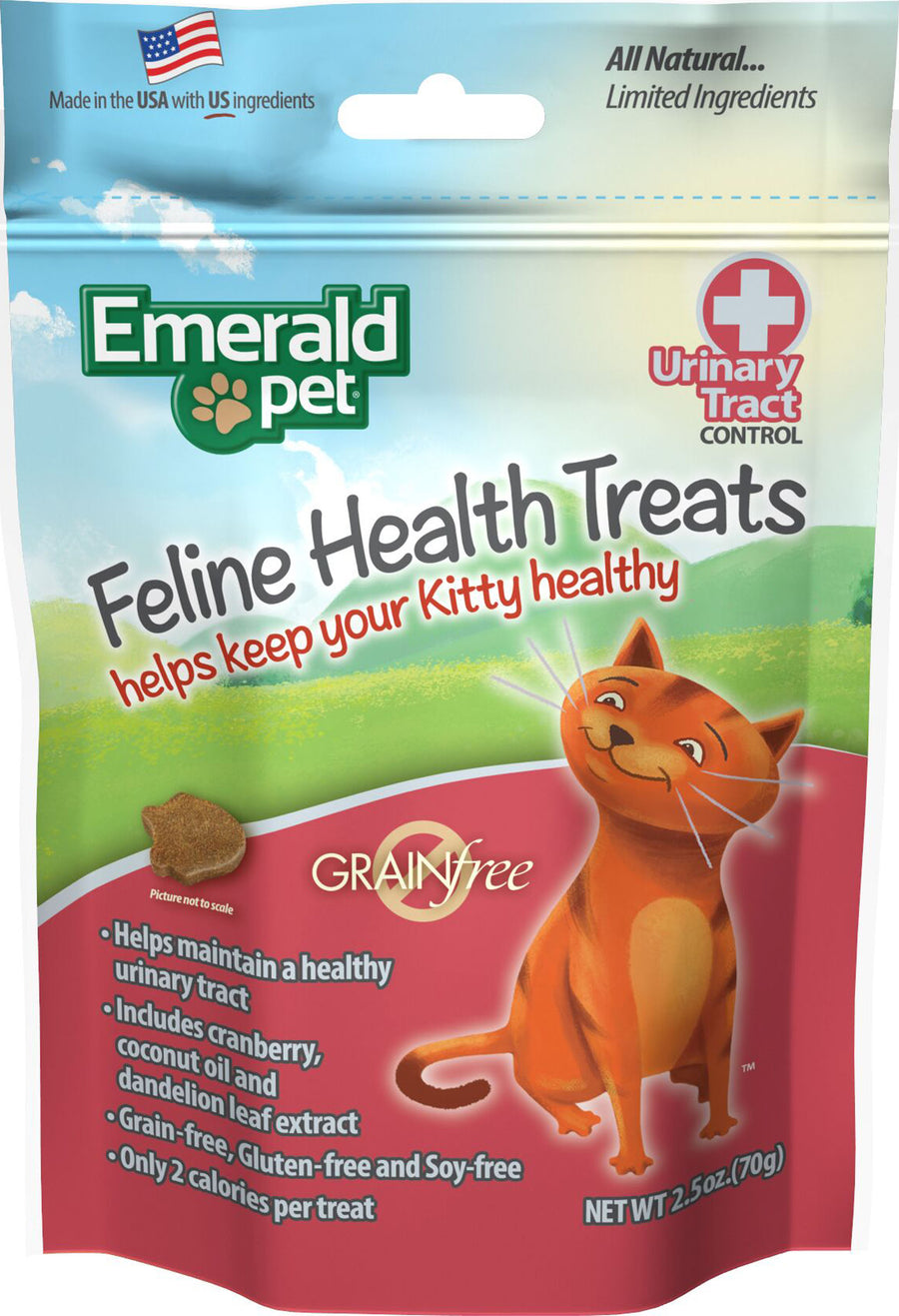 Emerald Pet Feline Health Urinary Tract Treats, 2.5 oz - Edibles