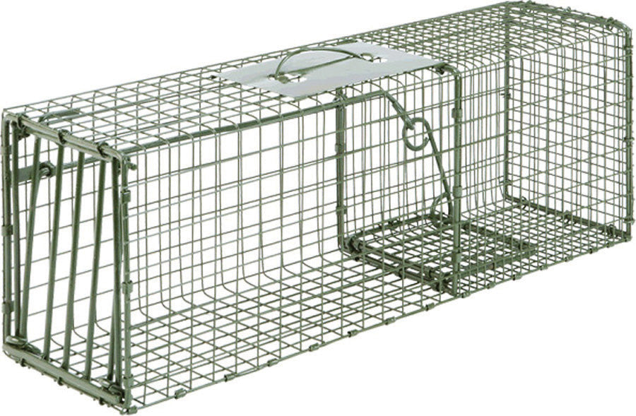 Duke Traps Heavy Duty Cage Trap, Green, md-26x9x9 in