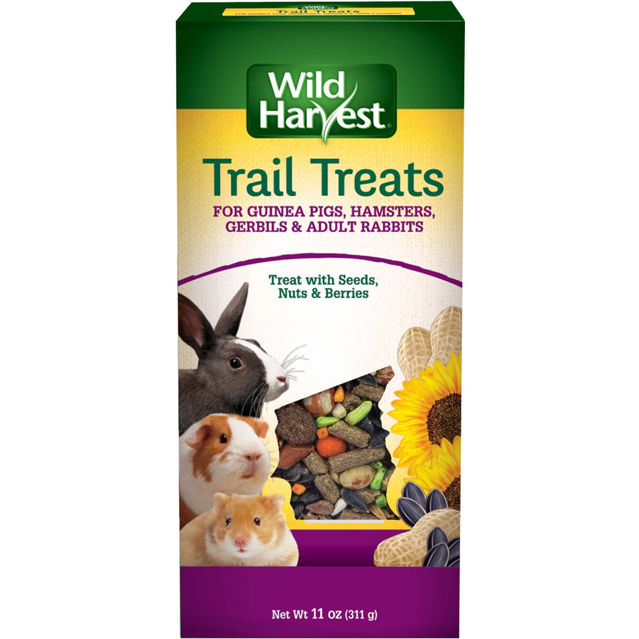 Wild Harvest Trail Treats Small Animal, Seeds Nuts Berries, 11 oz - Edibles