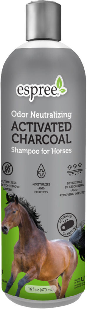 Espree Equine Charcoal Shampoo, 16 oz - Shampoo Medicated