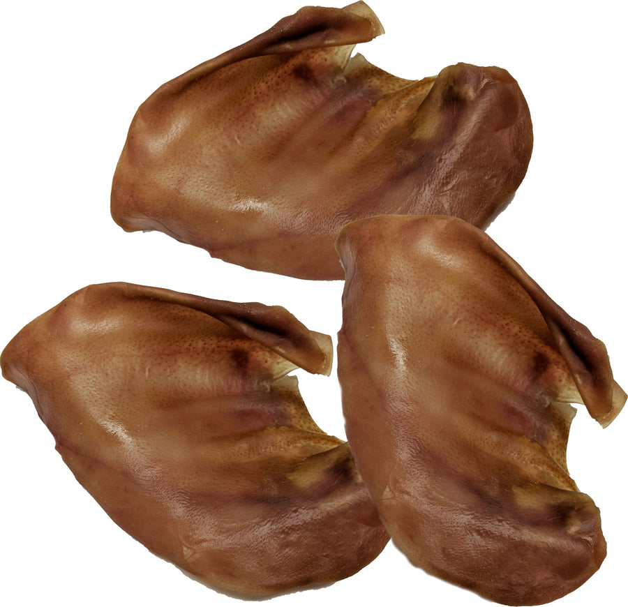 Fieldcrest Farms Smoked Pig Ears, Smoked - Rawhide/ Body Parts