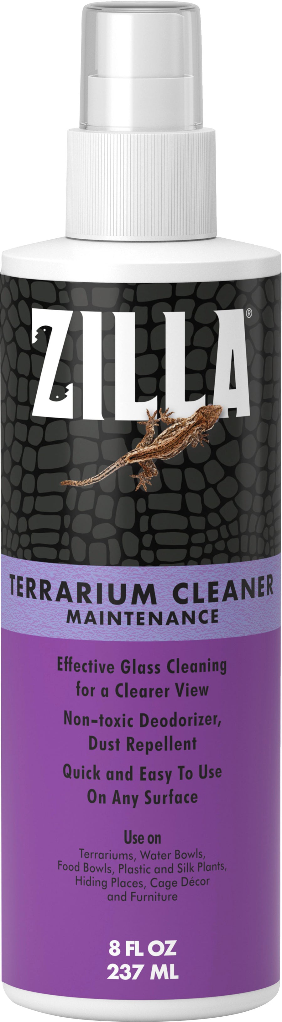 Zilla Terrarium Cleaner Spray, 8 oz - Cleaning Accessories