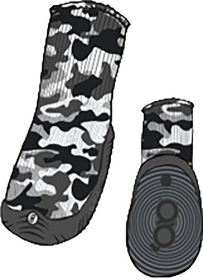 Goo-Eez Trendz Snow Camo Dog Boots, Snow Camo/Black, LG - 2 pk