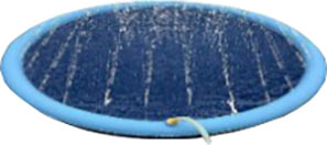 Goo-Eez Splash & Spray Pool for Pets, Blue, 59 in - Water