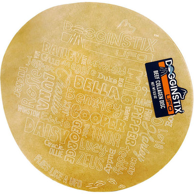 Dogginstix Beef Collagen Ufo - Rawhide/ Body Parts