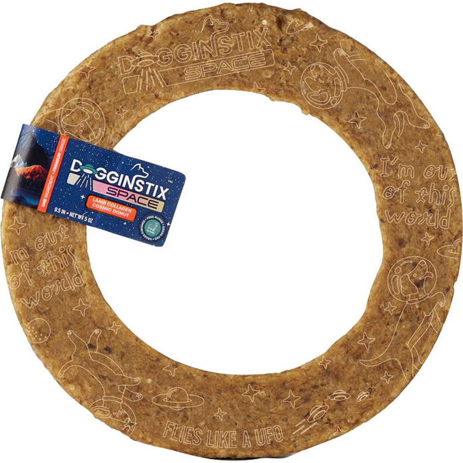 Dogginstix Lamb Collagen Cosmic Donut - Rawhide/ Body Parts
