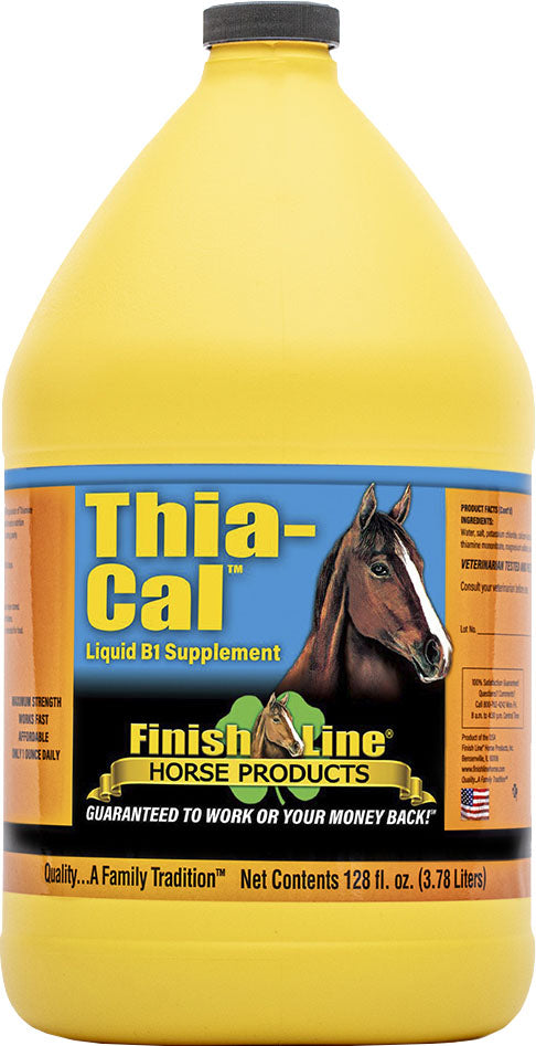 Finish Line Thia-Cal Liquid b1 Supplement, 128 oz - Calming