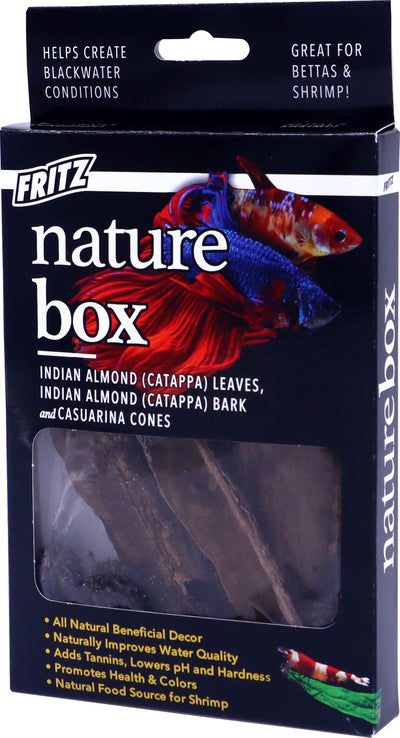 Fritz Nature Box for Bettas, Multi - Plastic Plants