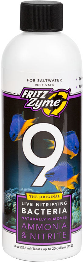 Fritz Fritzzyme 9 Live Nitrifying Bacteria, 8 oz - Additives
