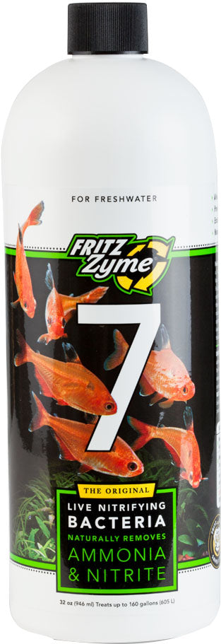 Fritz Fritzzyme 7 Live Nitrifying Bacteria, 32 oz - Additives
