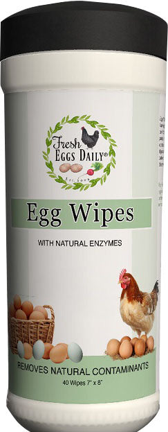 Daily Egg Wipes, 40 ct - Egg Cleaner